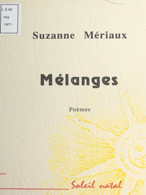 cover image of Mélanges